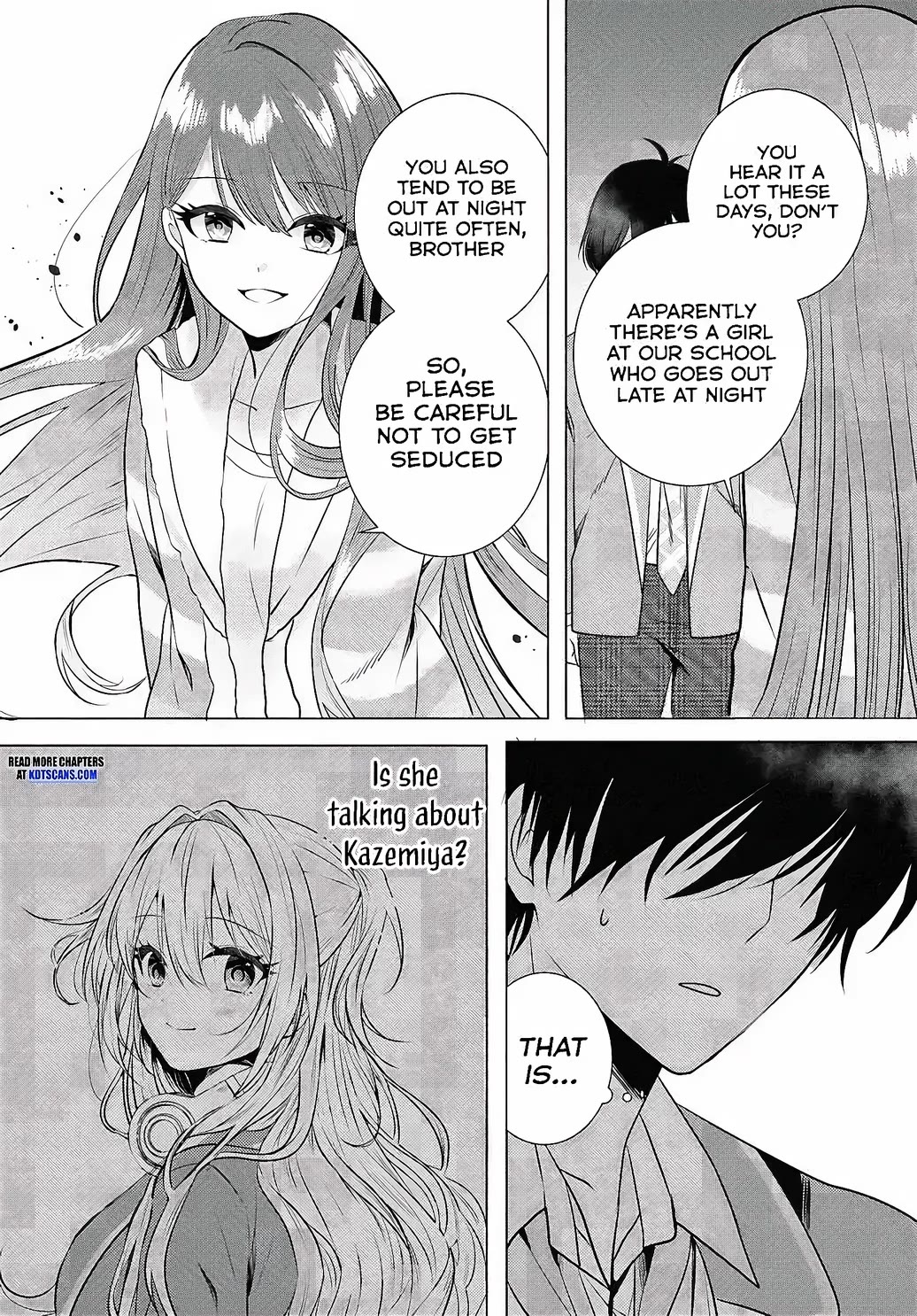 After School, at a Family Restaurant at Night, With That Girl From My Class Chapter 2 page 8 - Chapter 2