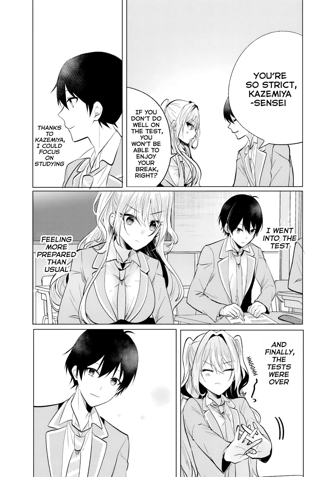 After School, at a Family Restaurant at Night, With That Girl From My Class Chapter 6 page 14 - Chapter 6