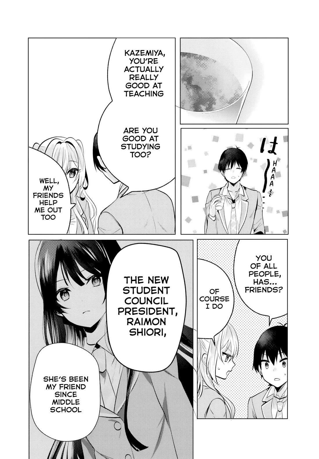 After School, at a Family Restaurant at Night, With That Girl From My Class Chapter 6 page 7 - Chapter 6