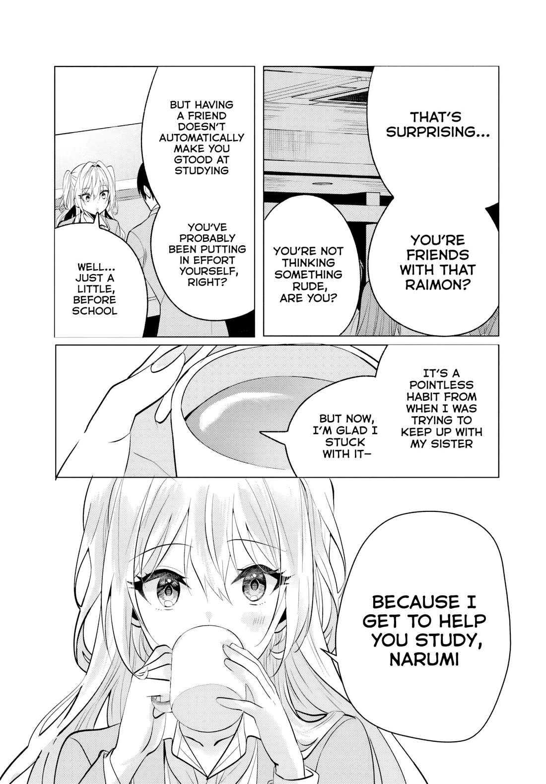 After School, at a Family Restaurant at Night, With That Girl From My Class Chapter 6 page 8 - Chapter 6