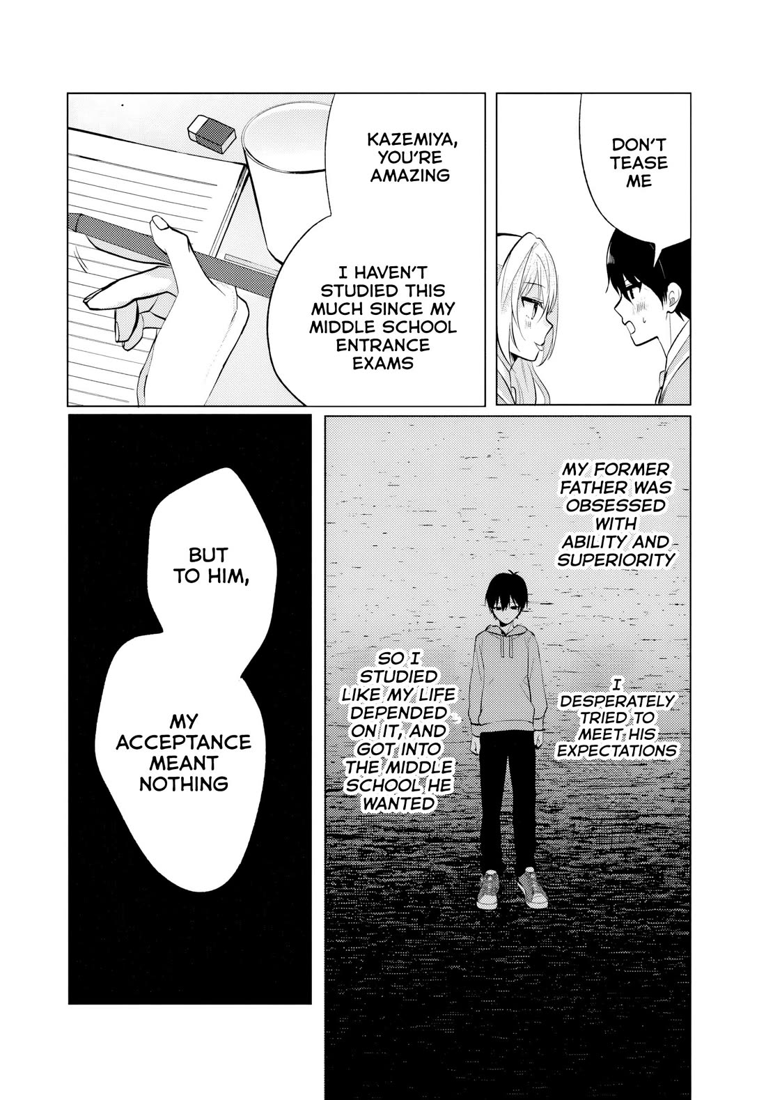 After School, at a Family Restaurant at Night, With That Girl From My Class Chapter 6 page 9 - Chapter 6