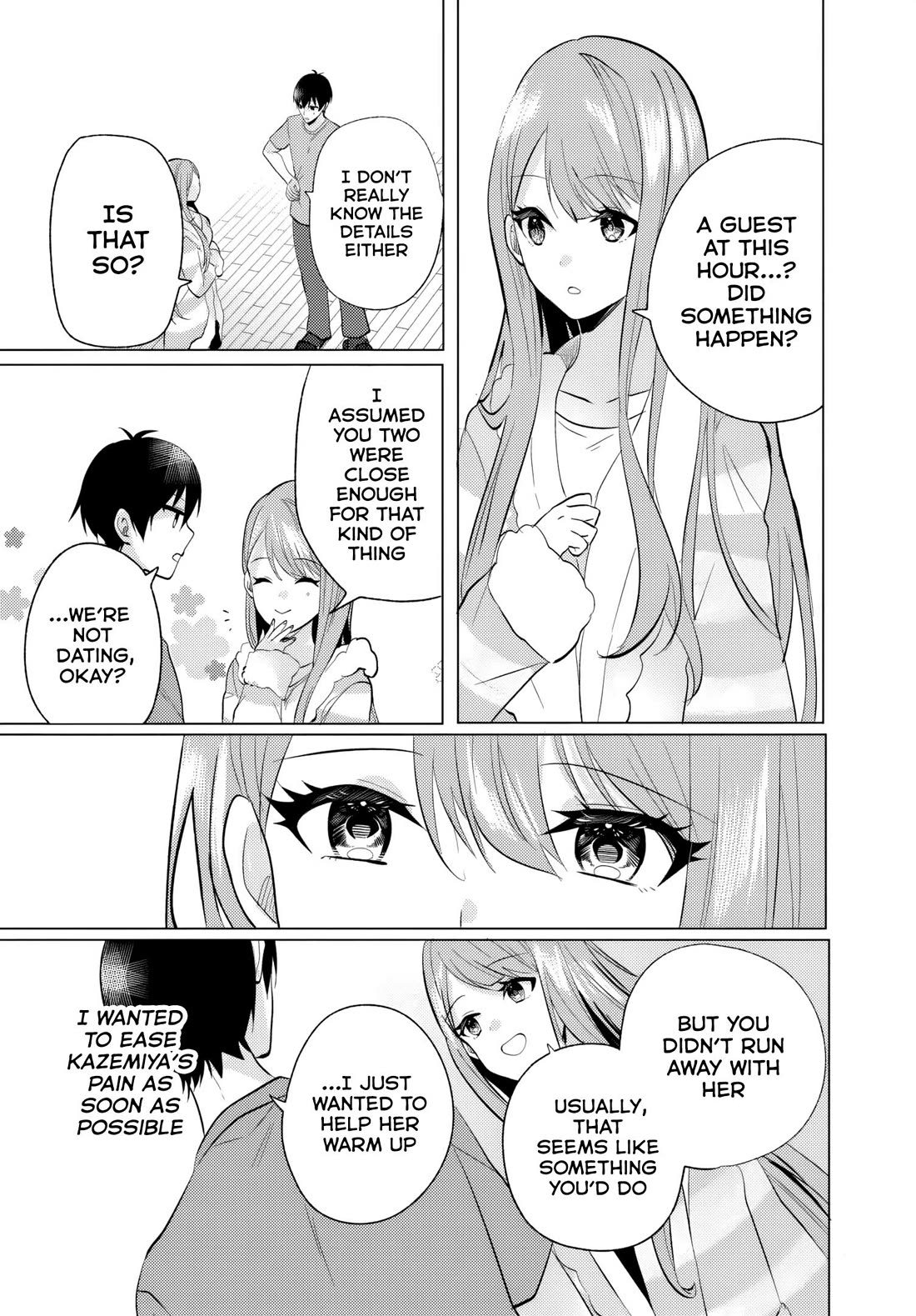 After School, at a Family Restaurant at Night, With That Girl From My Class Chapter 7 page 11 - Chapter 7