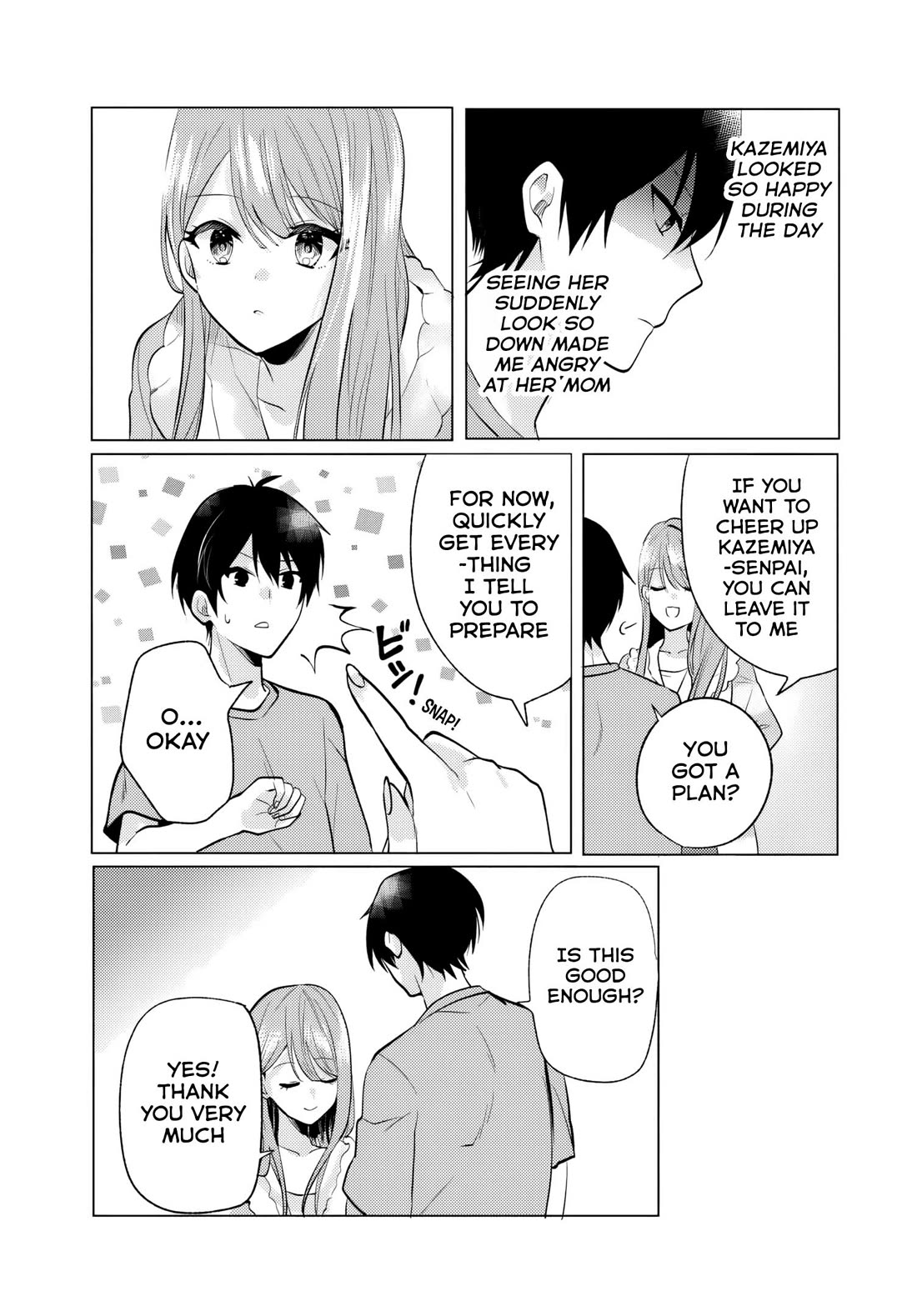 After School, at a Family Restaurant at Night, With That Girl From My Class Chapter 7 page 12 - Chapter 7