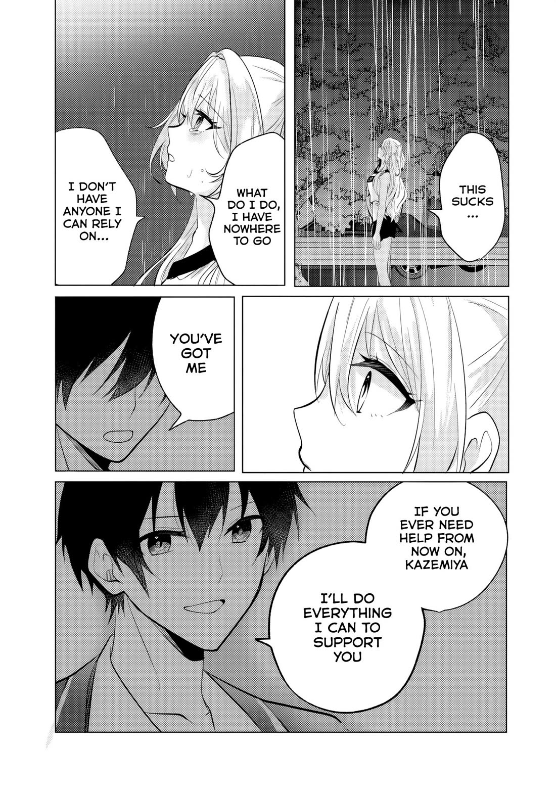 After School, at a Family Restaurant at Night, With That Girl From My Class Chapter 7 page 6 - Chapter 7