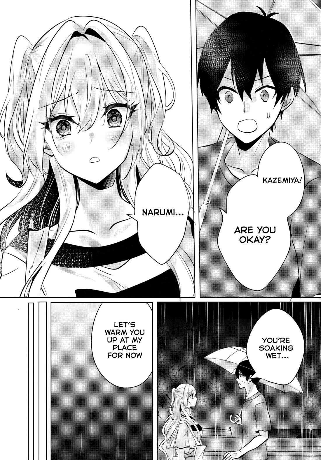 After School, at a Family Restaurant at Night, With That Girl From My Class Chapter 7 page 8 - Chapter 7