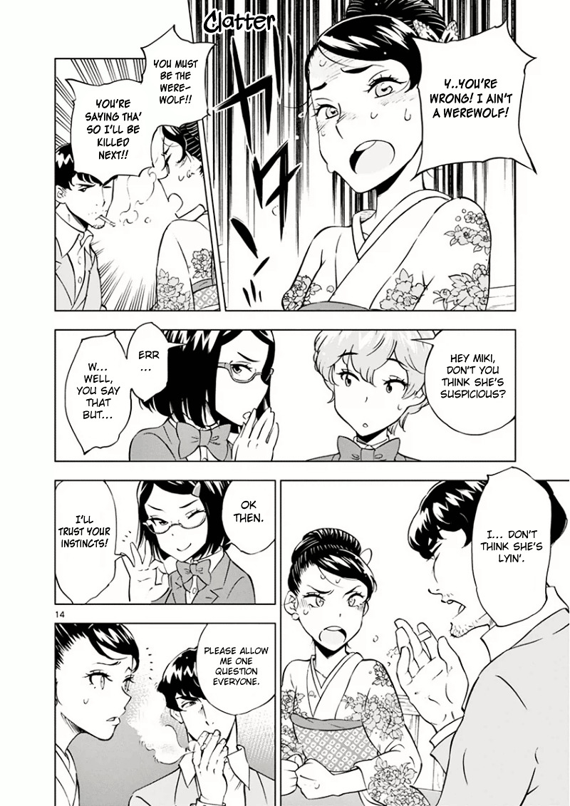 After School Dice Club Chapter 10.2 page 16 - Chapter 10v2 : Who's the Werewolf…?!