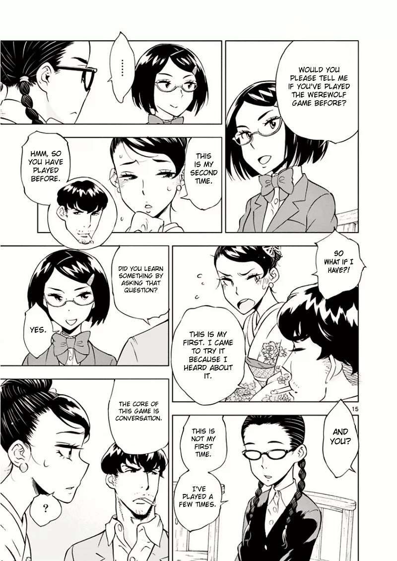 After School Dice Club Chapter 10.2 page 17 - Chapter 10v2 : Who's the Werewolf…?!