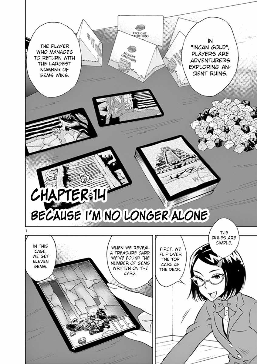 After School Dice Club Chapter 14 page 1 - Chapter 14: Because I'm No Longer Alone