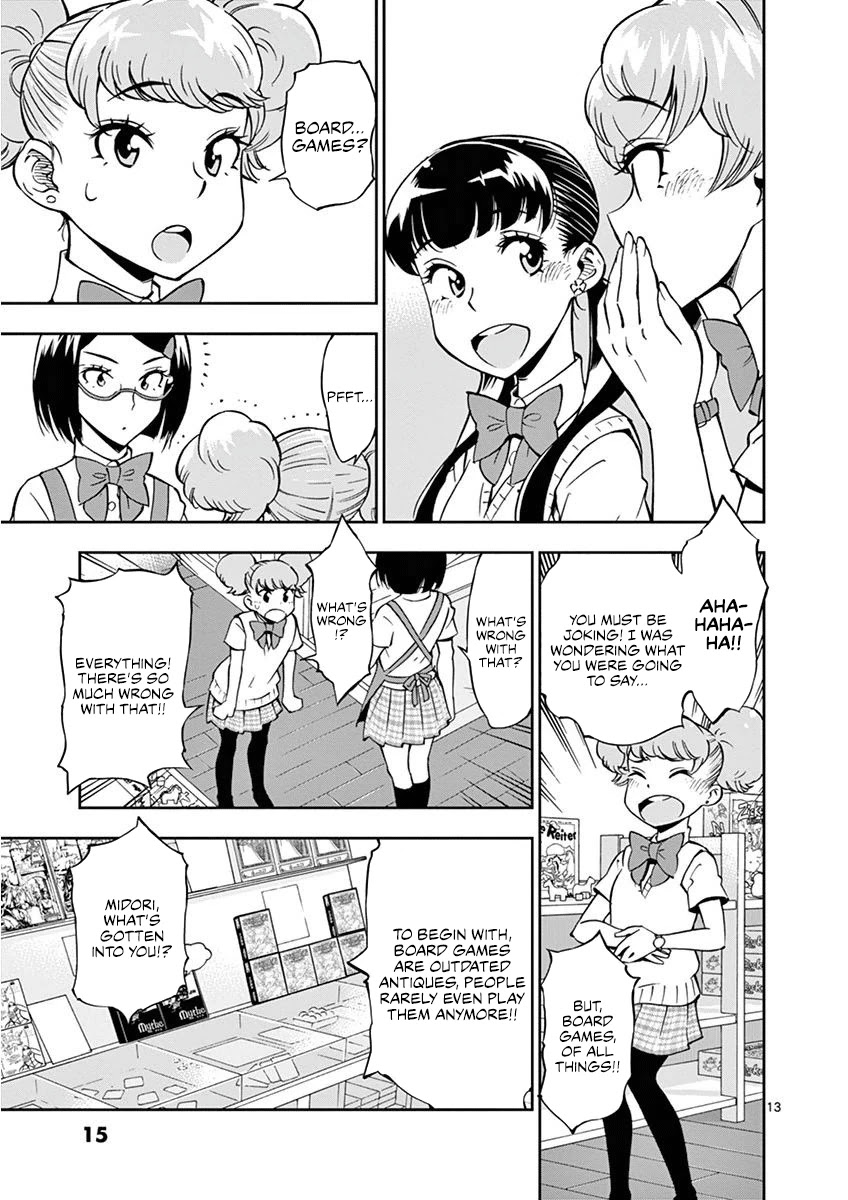 After School Dice Club Chapter 19 page 17 - Chapter 19: How to Treat Midori Correctly