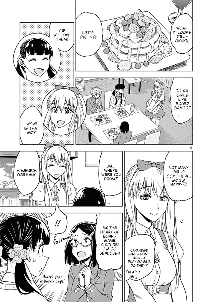 After School Dice Club Chapter 30 page 10 - Chapter 30: Board Game Cafe ❤