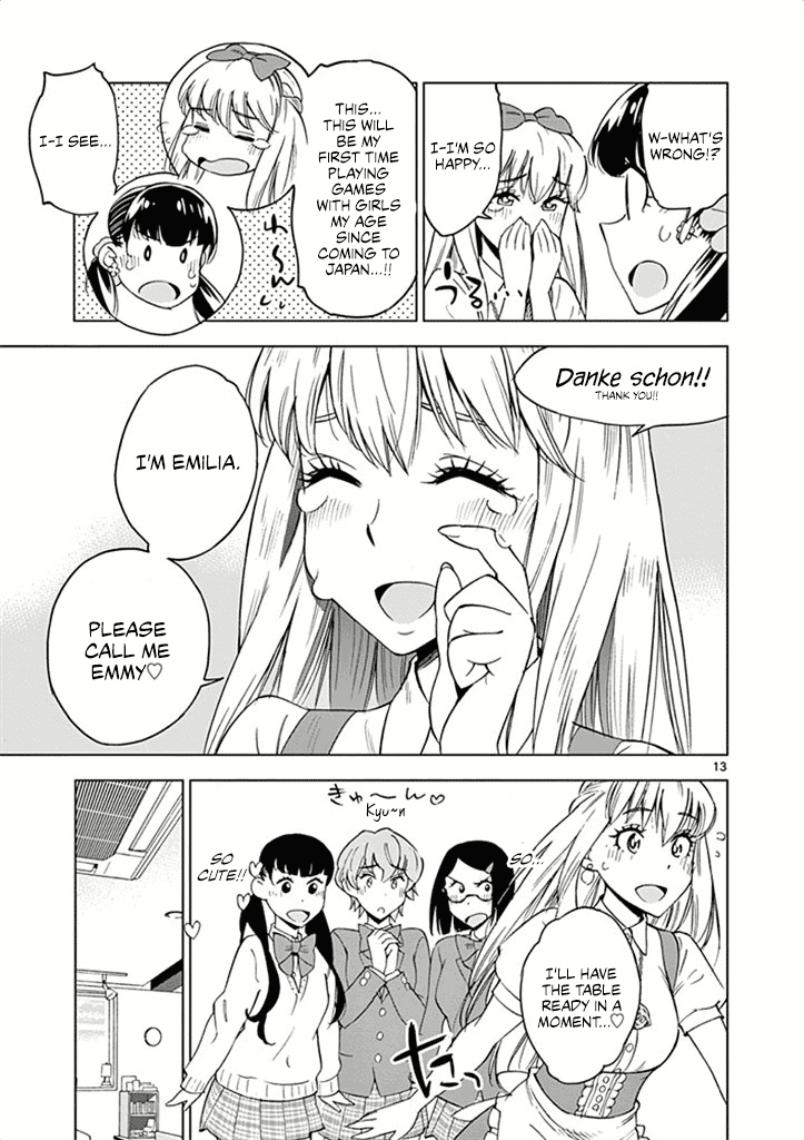 After School Dice Club Chapter 30 page 14 - Chapter 30: Board Game Cafe ❤