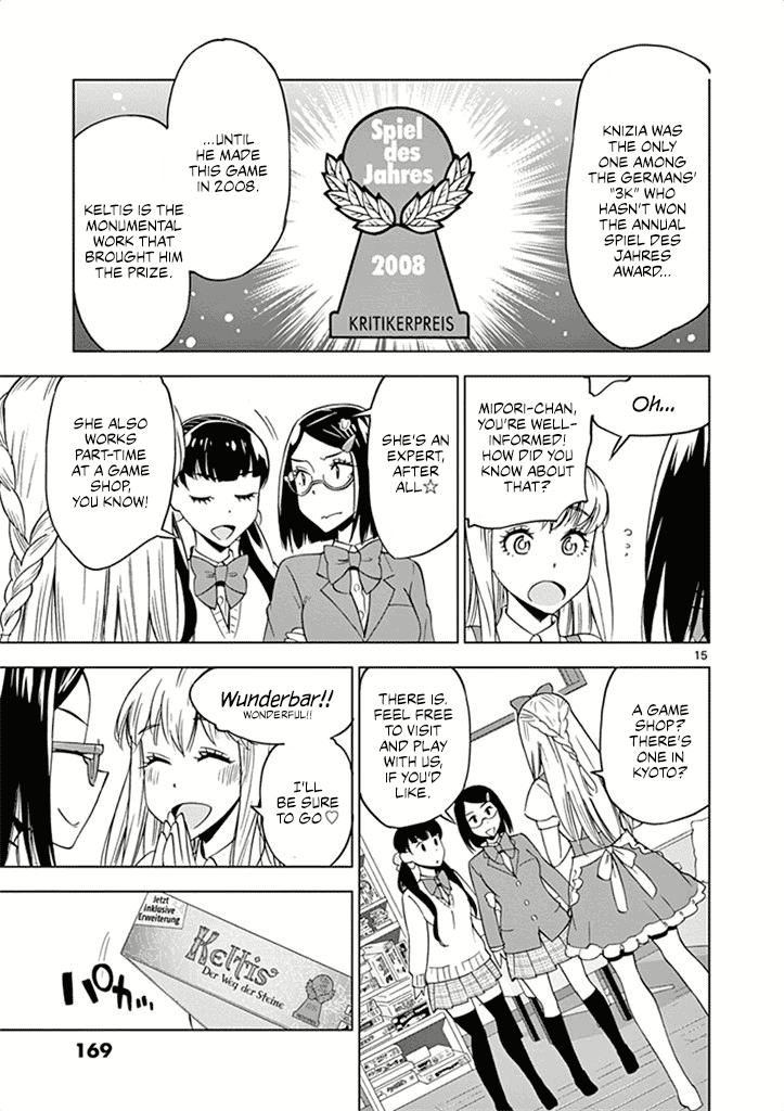 After School Dice Club Chapter 30 page 16 - Chapter 30: Board Game Cafe ❤