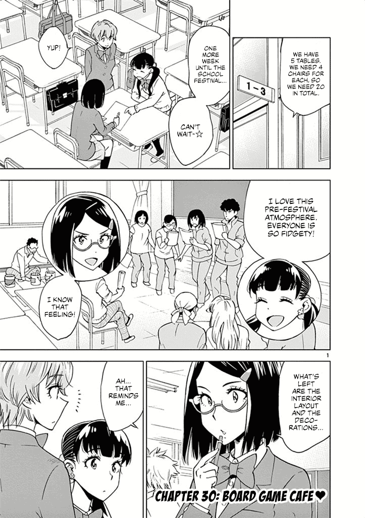 After School Dice Club Chapter 30 page 2 - Chapter 30: Board Game Cafe ❤