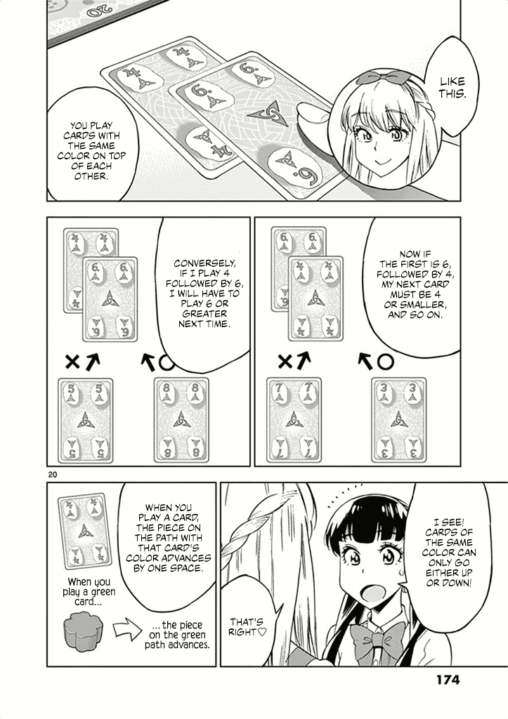 After School Dice Club Chapter 30 page 21 - Chapter 30: Board Game Cafe ❤