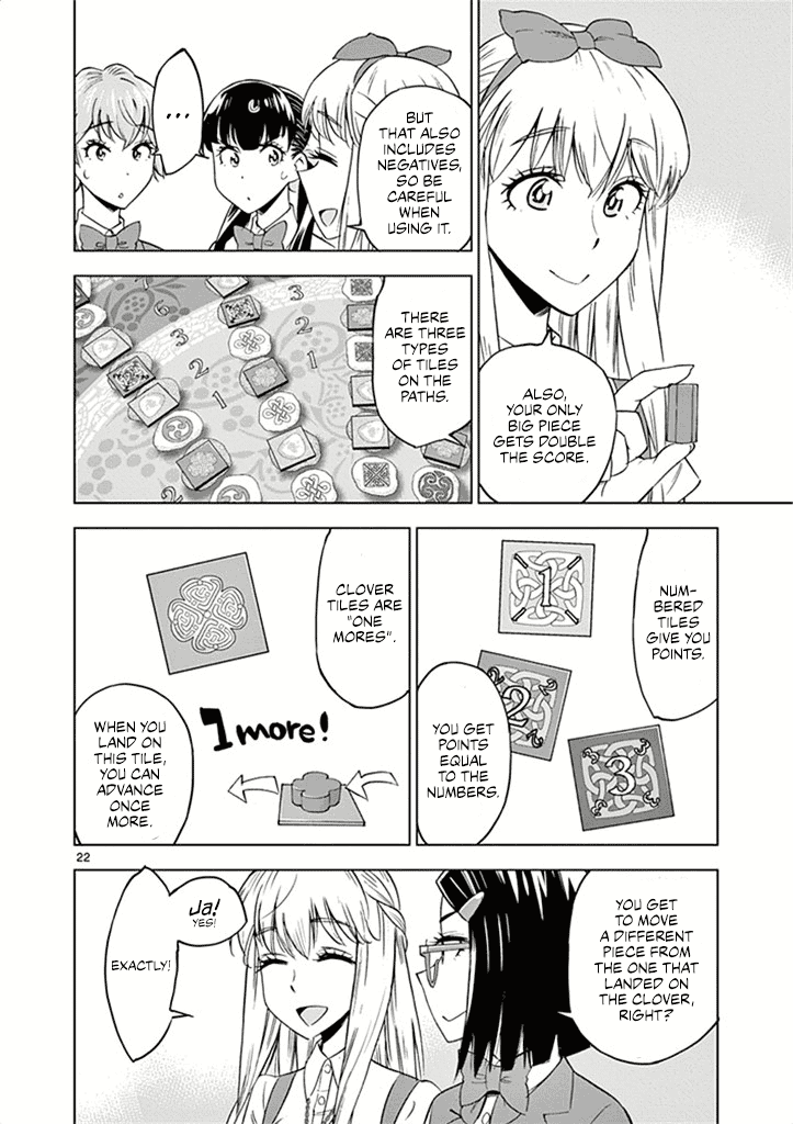 After School Dice Club Chapter 30 page 23 - Chapter 30: Board Game Cafe ❤