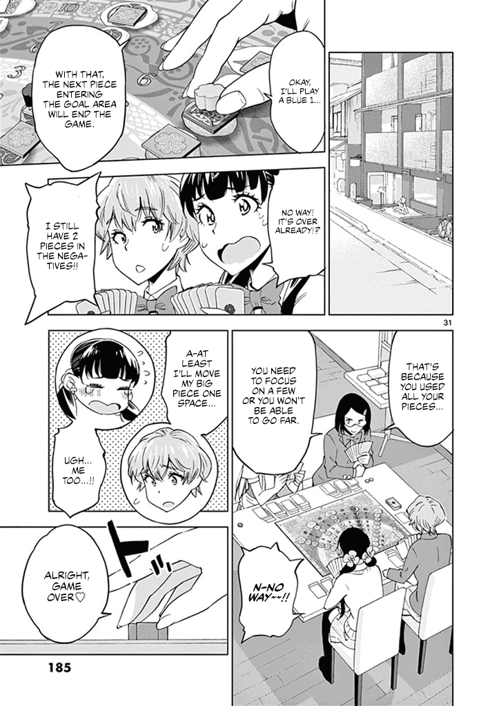 After School Dice Club Chapter 30 page 32 - Chapter 30: Board Game Cafe ❤