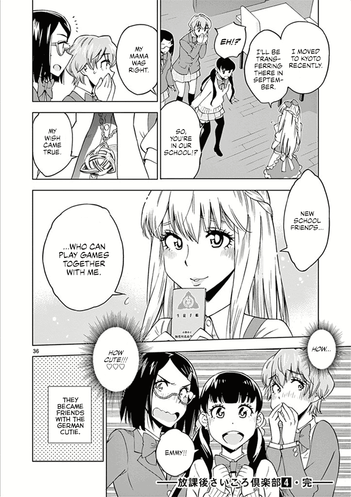 After School Dice Club Chapter 30 page 37 - Chapter 30: Board Game Cafe ❤