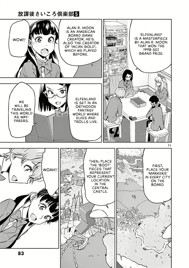After School Dice Club Chapter 33 page 12 - Chapter 33: Let's Go On A Journey!!