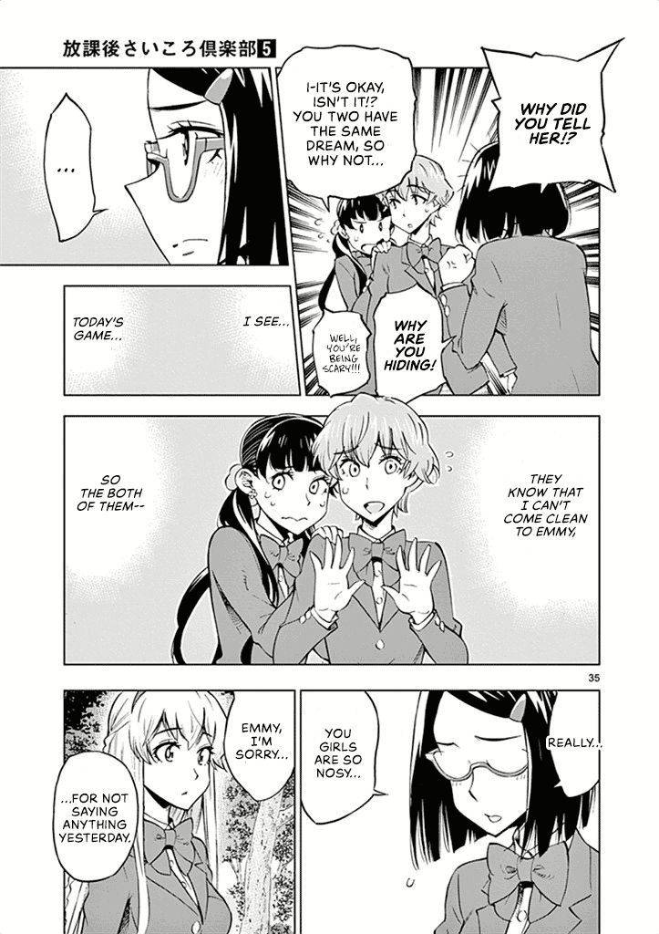 After School Dice Club Chapter 34 page 36 - Chapter 34: Whatever Happens, Enjoy!