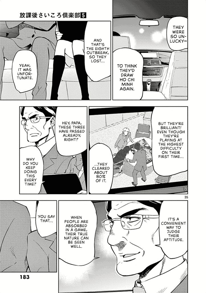 After School Dice Club Chapter 35 page 36 - Chapter 35: Let's Save The World!