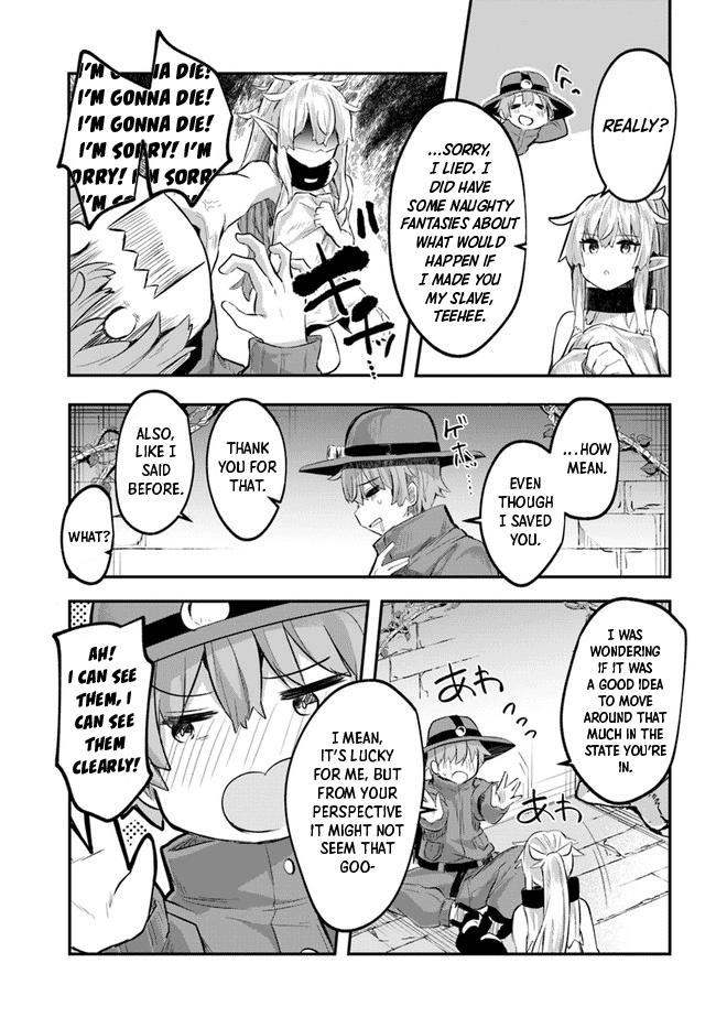 After School Labyrinth Adventurer ~I'm Now Able to Go Back and Forth Between Japan and Another World, and I'll Work Hard to Level Up~ Chapter 1 page 16 - Chapter 1: Helping a Slave in the Dungeon