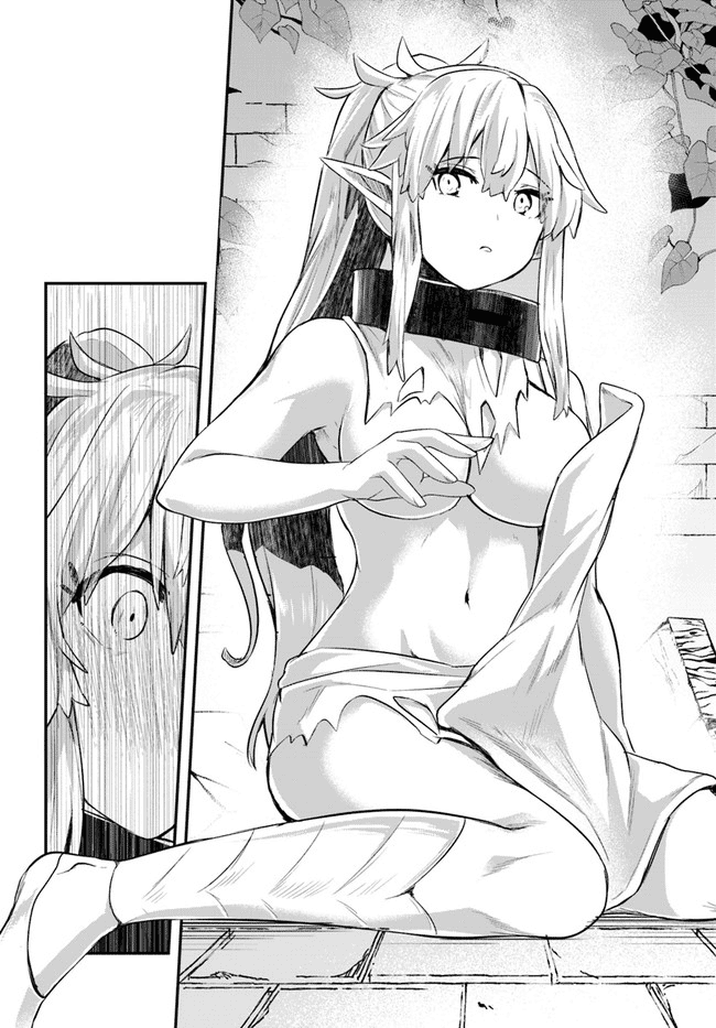 After School Labyrinth Adventurer ~I'm Now Able to Go Back and Forth Between Japan and Another World, and I'll Work Hard to Level Up~ Chapter 1 page 17 - Chapter 1: Helping a Slave in the Dungeon