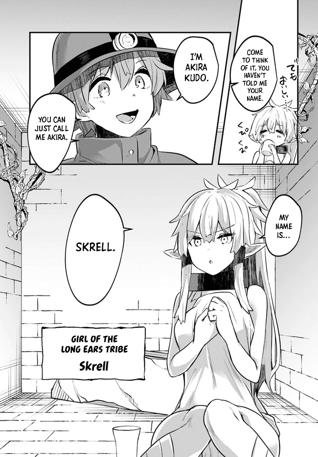 After School Labyrinth Adventurer ~I'm Now Able to Go Back and Forth Between Japan and Another World, and I'll Work Hard to Level Up~ Chapter 1 page 24 - Chapter 1: Helping a Slave in the Dungeon