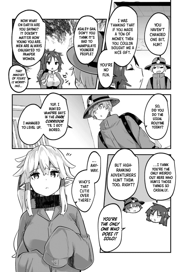 After School Labyrinth Adventurer ~I'm Now Able to Go Back and Forth Between Japan and Another World, and I'll Work Hard to Level Up~ Chapter 1 page 27 - Chapter 1: Helping a Slave in the Dungeon