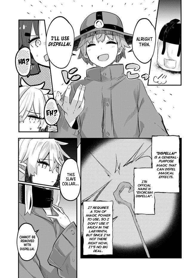 After School Labyrinth Adventurer ~I'm Now Able to Go Back and Forth Between Japan and Another World, and I'll Work Hard to Level Up~ Chapter 1 page 30 - Chapter 1: Helping a Slave in the Dungeon