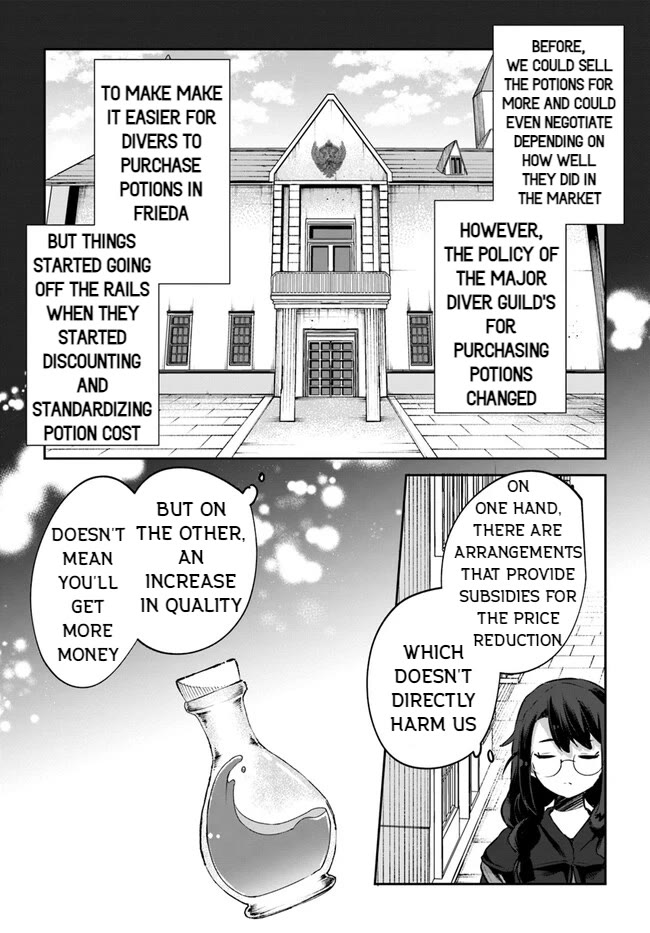 After School Labyrinth Adventurer ~I'm Now Able to Go Back and Forth Between Japan and Another World, and I'll Work Hard to Level Up~ Chapter 10.5 page 9 - Chapter 10.5: The Struggles of a Potion Master 1
