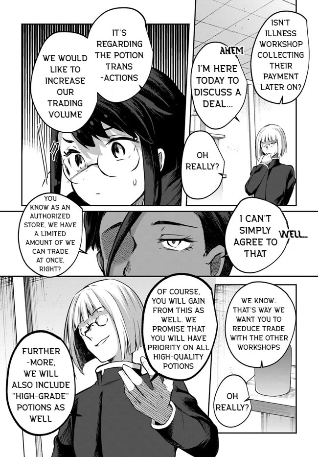 After School Labyrinth Adventurer ~I'm Now Able to Go Back and Forth Between Japan and Another World, and I'll Work Hard to Level Up~ Chapter 10.6 page 14 - Chapter 10.6: The Struggles of a Potion Master 2