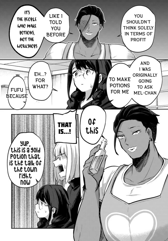 After School Labyrinth Adventurer ~I'm Now Able to Go Back and Forth Between Japan and Another World, and I'll Work Hard to Level Up~ Chapter 10.6 page 21 - Chapter 10.6: The Struggles of a Potion Master 2