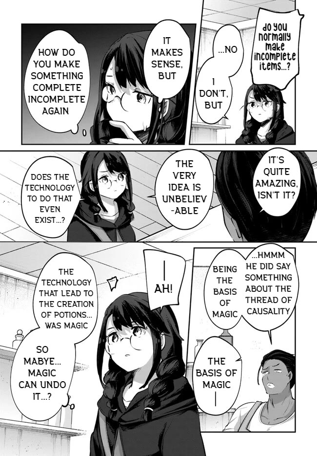 After School Labyrinth Adventurer ~I'm Now Able to Go Back and Forth Between Japan and Another World, and I'll Work Hard to Level Up~ Chapter 10.6 page 24 - Chapter 10.6: The Struggles of a Potion Master 2