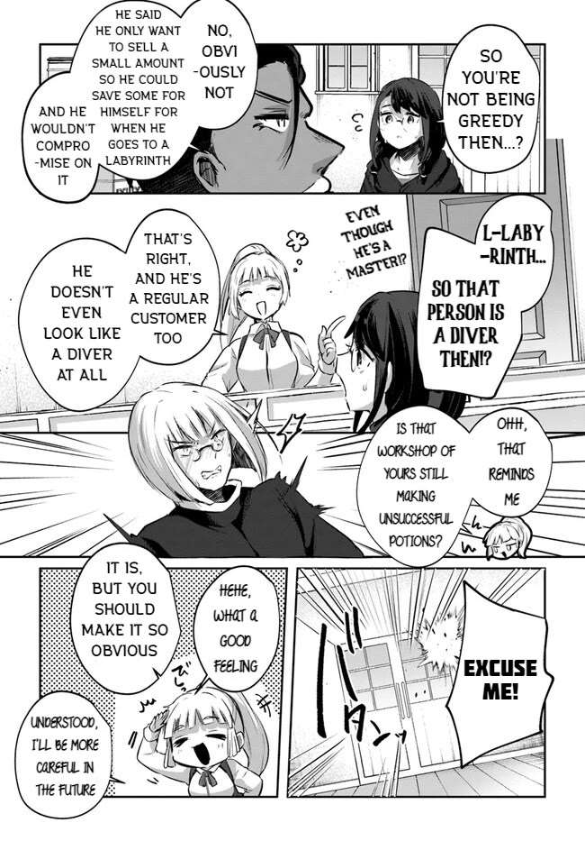 After School Labyrinth Adventurer ~I'm Now Able to Go Back and Forth Between Japan and Another World, and I'll Work Hard to Level Up~ Chapter 10.6 page 27 - Chapter 10.6: The Struggles of a Potion Master 2