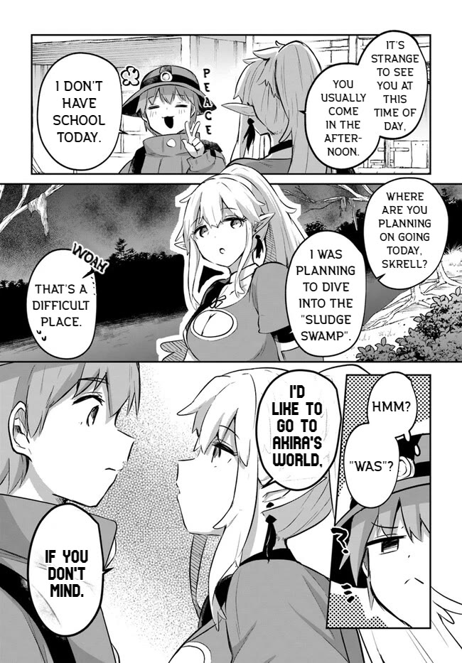 After School Labyrinth Adventurer ~I'm Now Able to Go Back and Forth Between Japan and Another World, and I'll Work Hard to Level Up~ Chapter 11 page 14 - Chapter 11: Miracle Potion, The Dark-Skinned Manager Summoned!