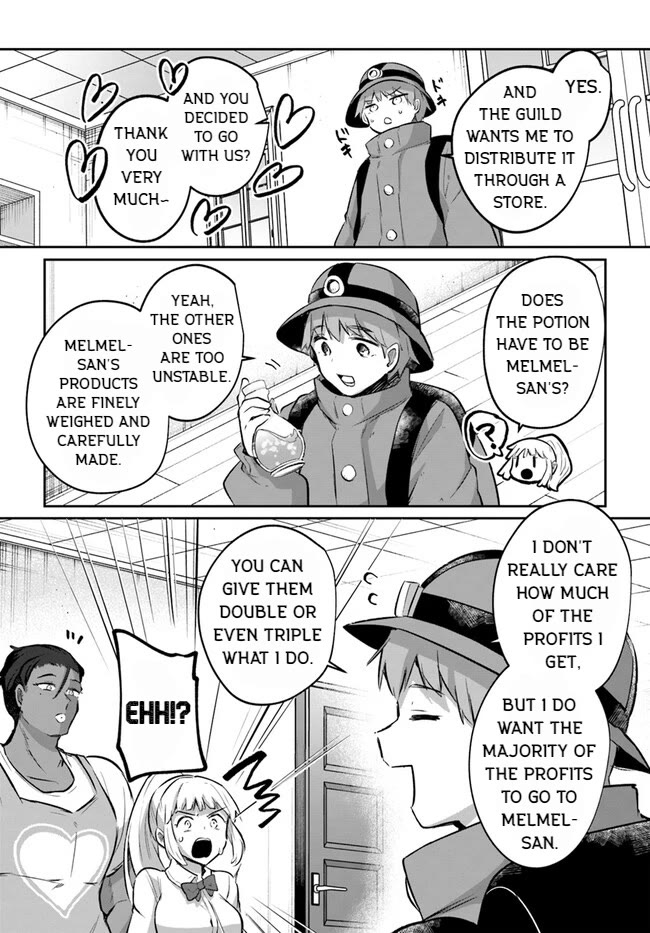 After School Labyrinth Adventurer ~I'm Now Able to Go Back and Forth Between Japan and Another World, and I'll Work Hard to Level Up~ Chapter 11 page 9 - Chapter 11: Miracle Potion, The Dark-Skinned Manager Summoned!