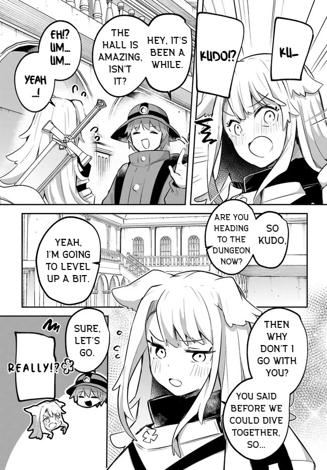 After School Labyrinth Adventurer ~I'm Now Able to Go Back and Forth Between Japan and Another World, and I'll Work Hard to Level Up~ Chapter 13 page 10 - Chapter 13: Meeting at the Front Hall and the Cute and Fluffy Army