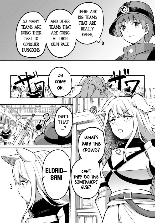After School Labyrinth Adventurer ~I'm Now Able to Go Back and Forth Between Japan and Another World, and I'll Work Hard to Level Up~ Chapter 13 page 9 - Chapter 13: Meeting at the Front Hall and the Cute and Fluffy Army