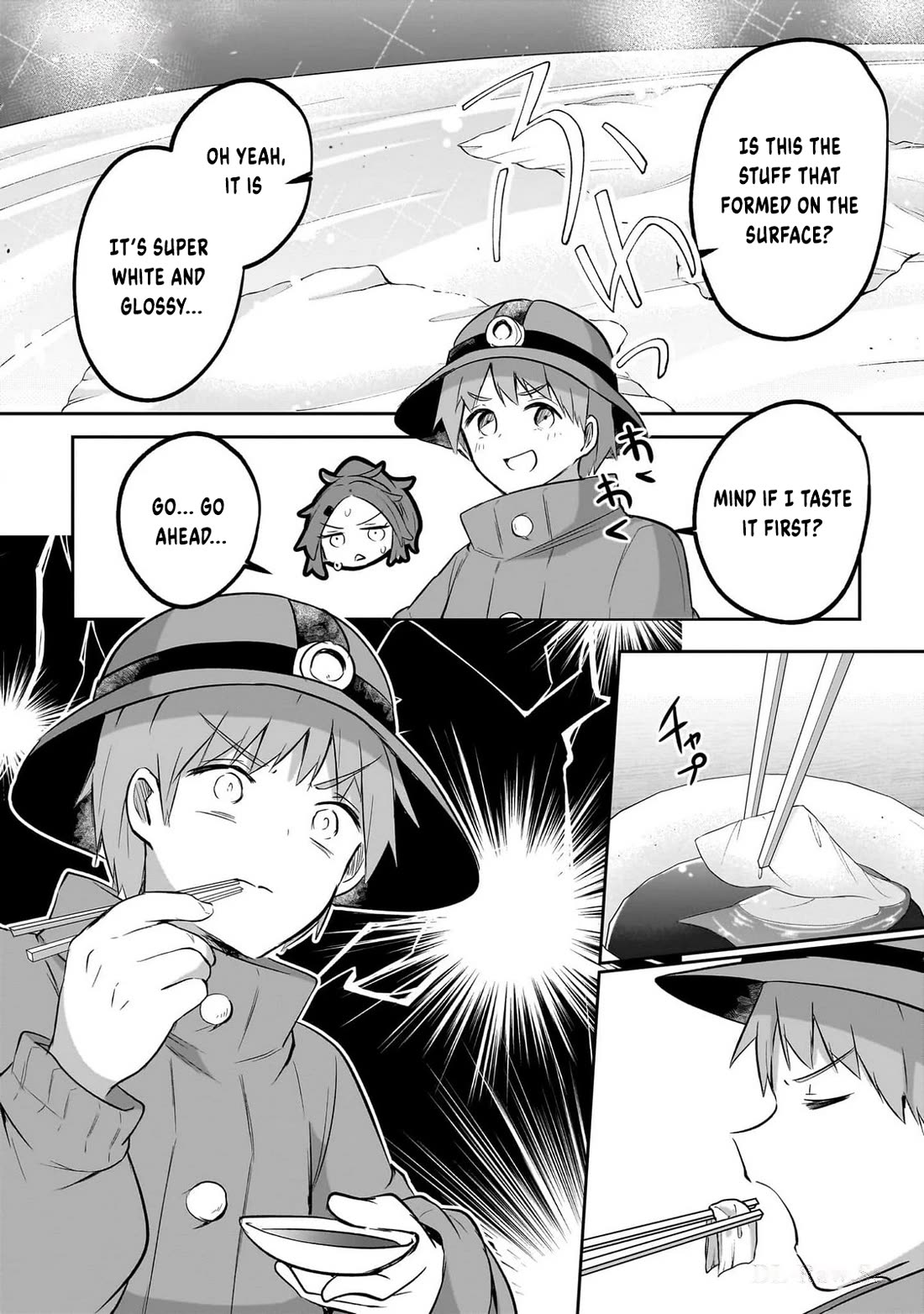 After School Labyrinth Adventurer ~I'm Now Able to Go Back and Forth Between Japan and Another World, and I'll Work Hard to Level Up~ Chapter 14 page 25 - Chapter 14: That melty flavor? Honestly insane. Totally crazy.