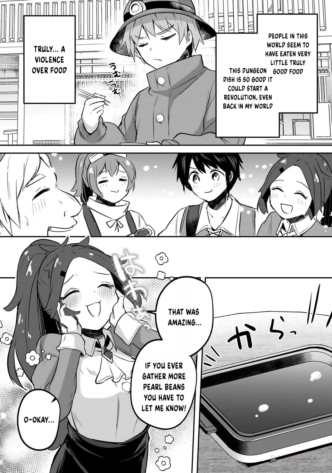 After School Labyrinth Adventurer ~I'm Now Able to Go Back and Forth Between Japan and Another World, and I'll Work Hard to Level Up~ Chapter 14 page 29 - Chapter 14: That melty flavor? Honestly insane. Totally crazy.