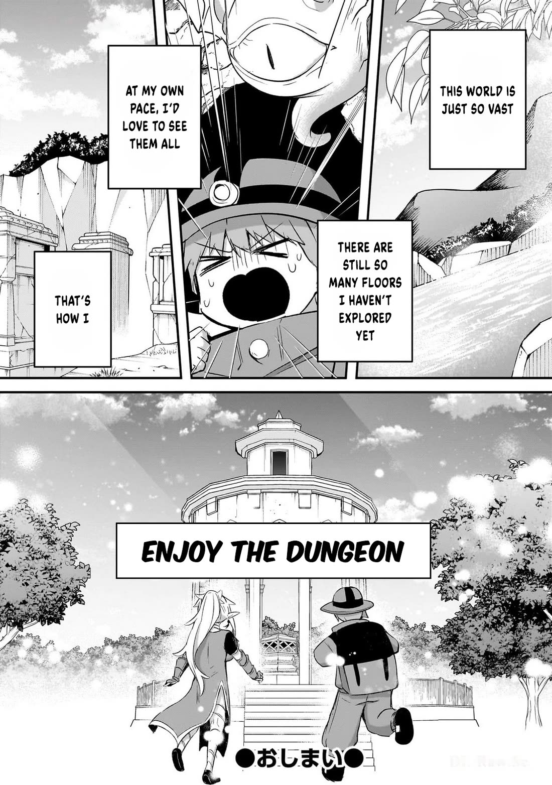 After School Labyrinth Adventurer ~I'm Now Able to Go Back and Forth Between Japan and Another World, and I'll Work Hard to Level Up~ Chapter 15 page 39 - Chapter 15: At the Dungeon, like always [END]