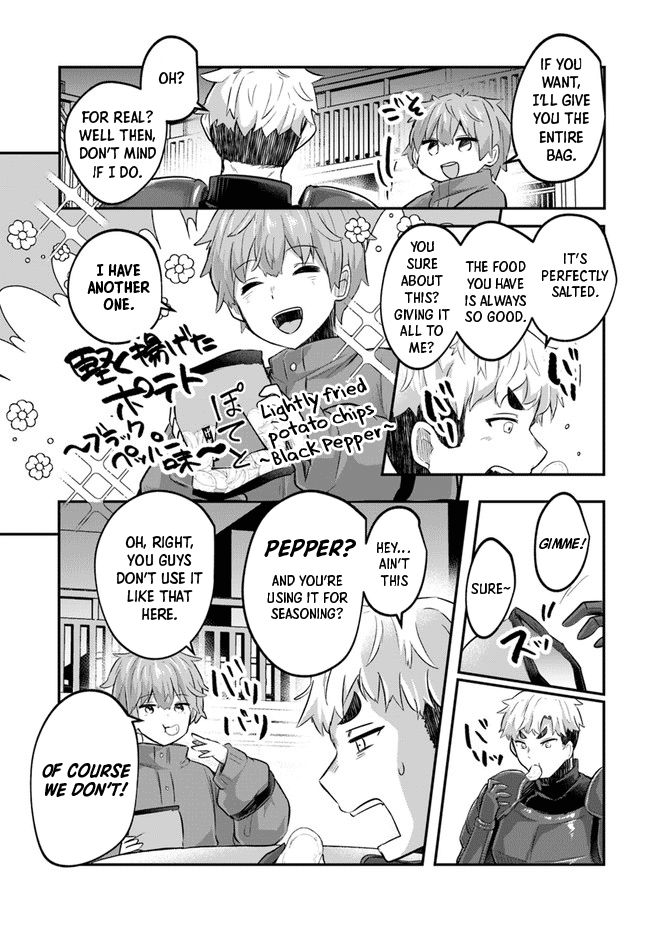 After School Labyrinth Adventurer ~I'm Now Able to Go Back and Forth Between Japan and Another World, and I'll Work Hard to Level Up~ Chapter 2 page 5 - Chapter 2: Solicitation After Eating Potato Chips at the Adventurer's Guild