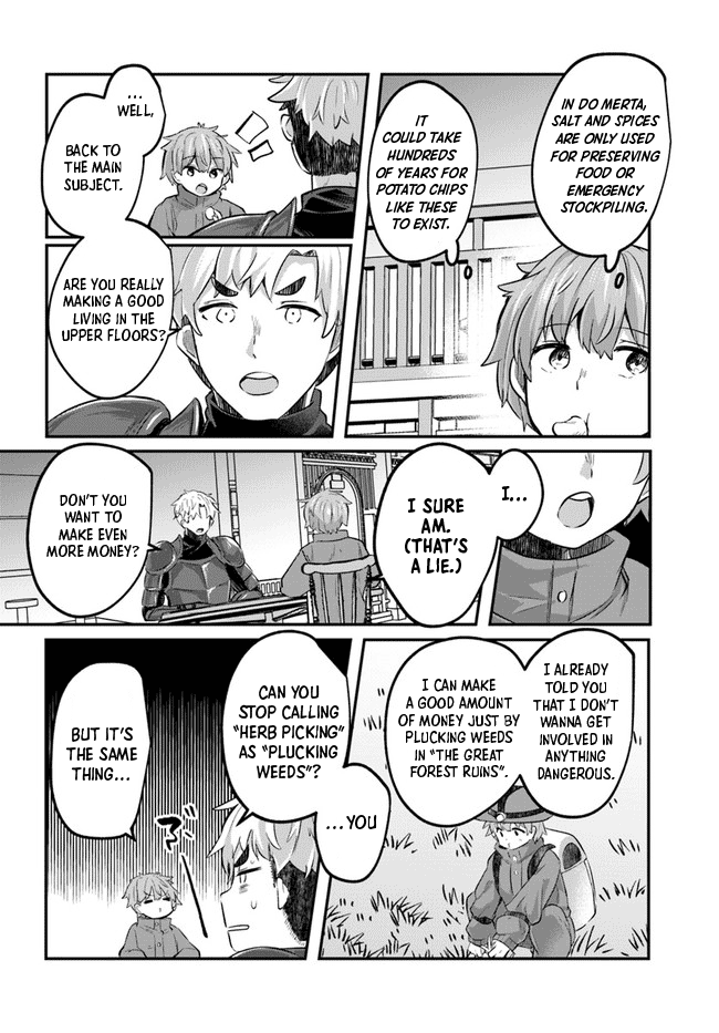 After School Labyrinth Adventurer ~I'm Now Able to Go Back and Forth Between Japan and Another World, and I'll Work Hard to Level Up~ Chapter 2 page 6 - Chapter 2: Solicitation After Eating Potato Chips at the Adventurer's Guild