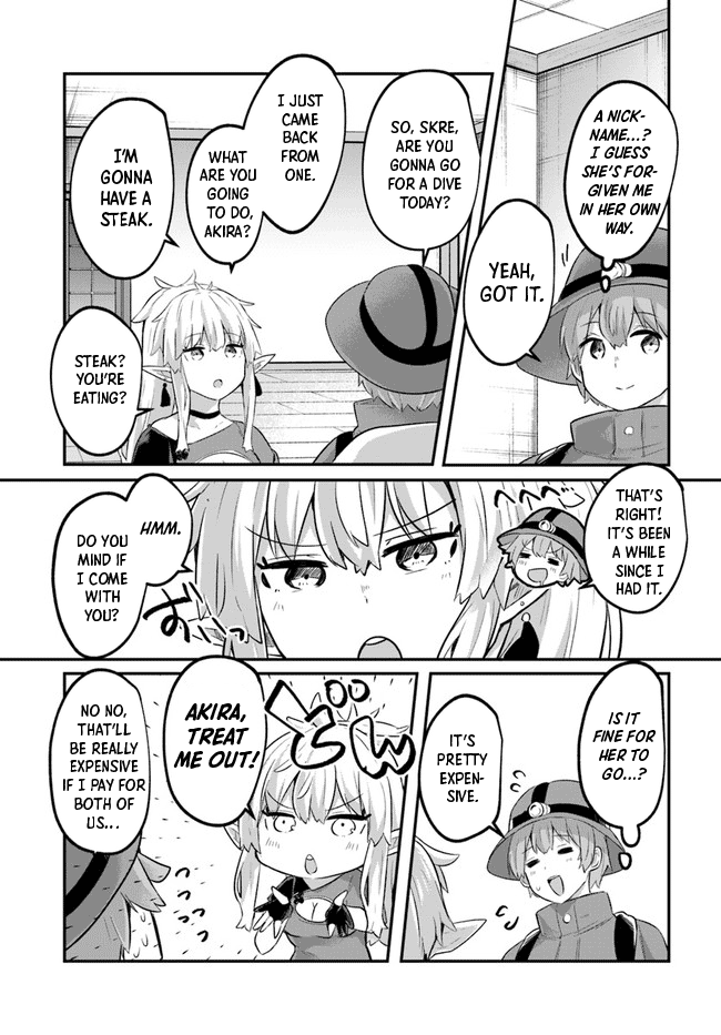 After School Labyrinth Adventurer ~I'm Now Able to Go Back and Forth Between Japan and Another World, and I'll Work Hard to Level Up~ Chapter 3 page 5 - Chapter 3: Steak With Black Pepper, Grated Garlic, and Soy Sauce