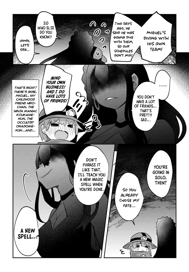After School Labyrinth Adventurer ~I'm Now Able to Go Back and Forth Between Japan and Another World, and I'll Work Hard to Level Up~ Chapter 5 page 10 - Chapter 5: My Magic Master Isn't Human, Though?