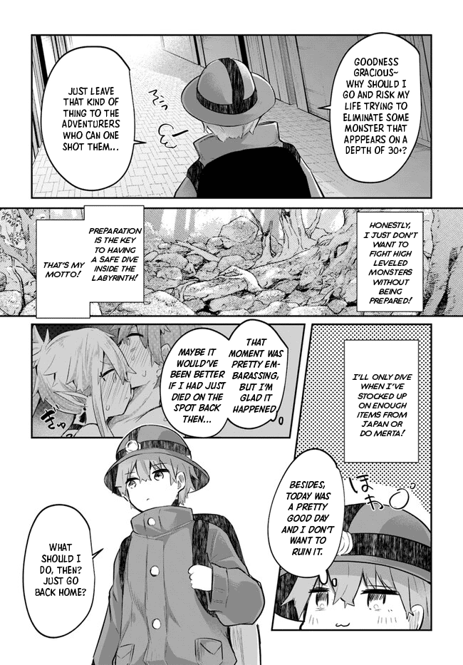 After School Labyrinth Adventurer ~I'm Now Able to Go Back and Forth Between Japan and Another World, and I'll Work Hard to Level Up~ Chapter 5 page 2 - Chapter 5: My Magic Master Isn't Human, Though?