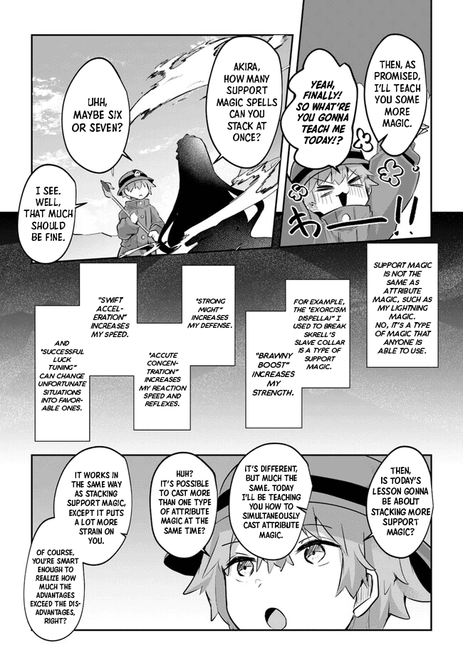 After School Labyrinth Adventurer ~I'm Now Able to Go Back and Forth Between Japan and Another World, and I'll Work Hard to Level Up~ Chapter 5 page 28 - Chapter 5: My Magic Master Isn't Human, Though?