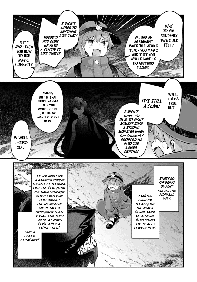 After School Labyrinth Adventurer ~I'm Now Able to Go Back and Forth Between Japan and Another World, and I'll Work Hard to Level Up~ Chapter 5 page 7 - Chapter 5: My Magic Master Isn't Human, Though?