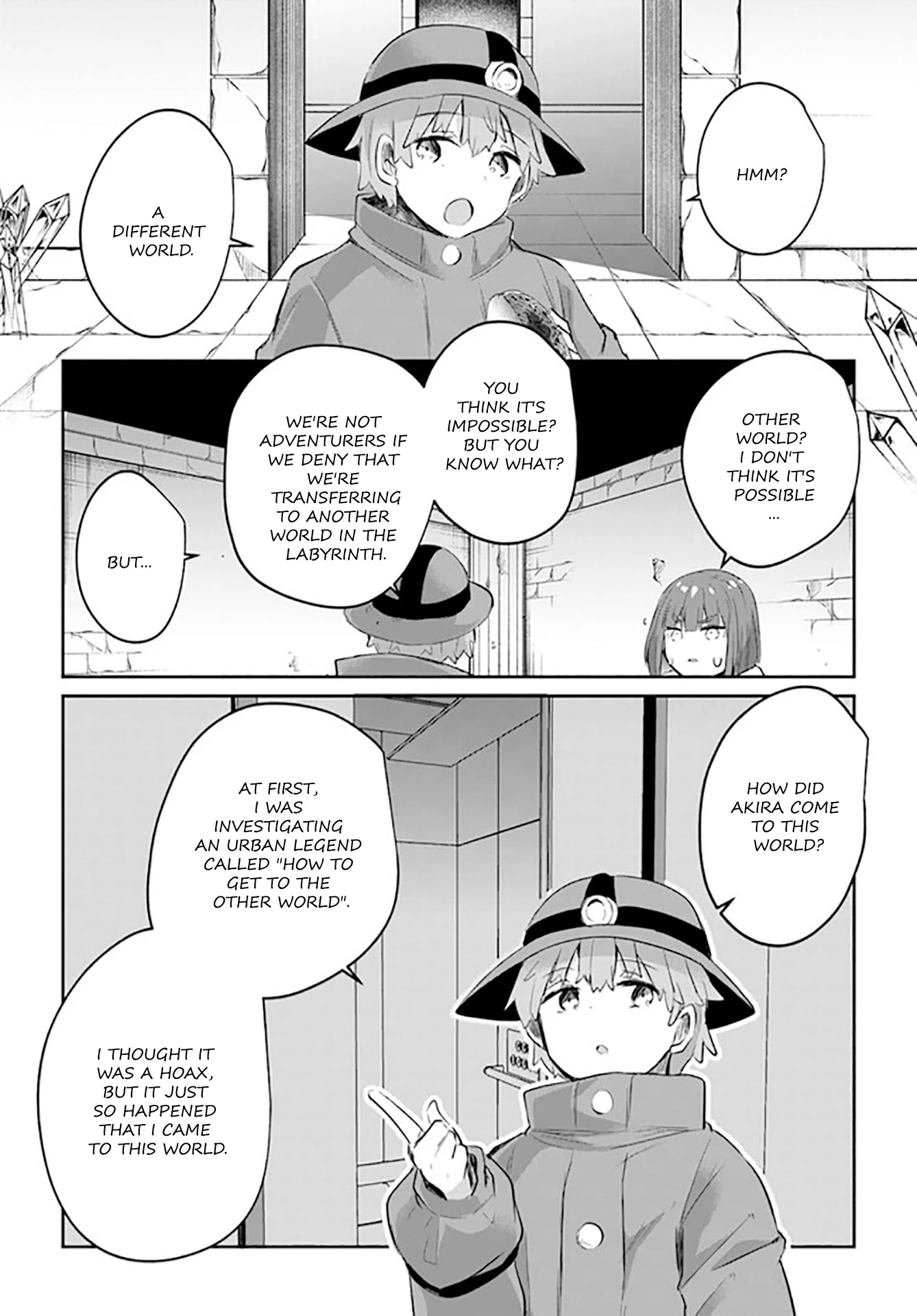 After School Labyrinth Adventurer ~I'm Now Able to Go Back and Forth Between Japan and Another World, and I'll Work Hard to Level Up~ Chapter 8 page 27 - Chapter 8: Stalking is a Crime