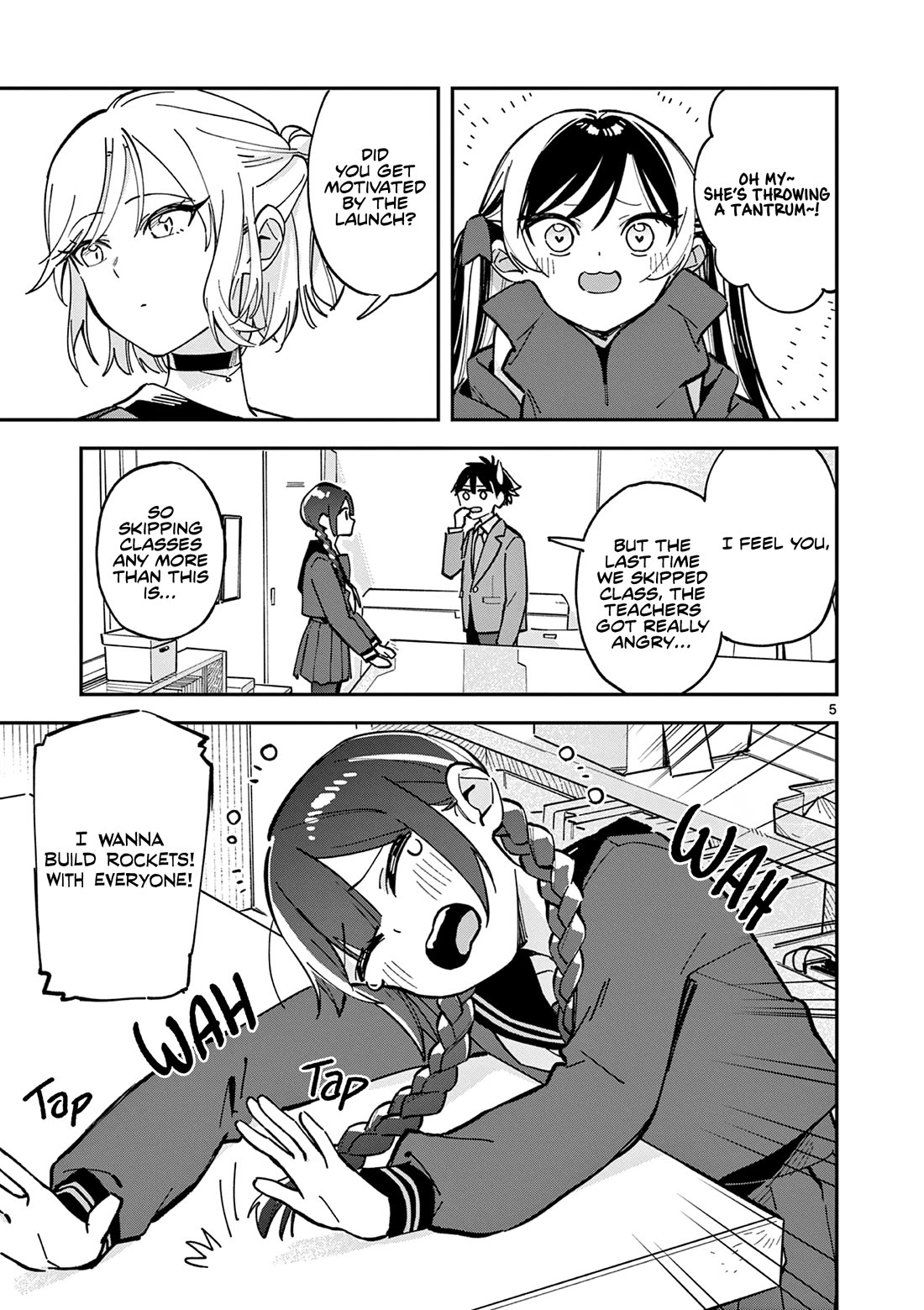 After School, We Wander in Space Chapter 15 page 5 - Chapter 15